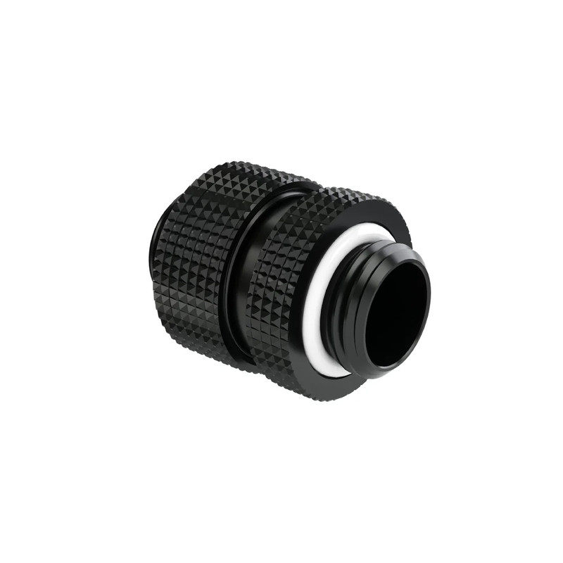 Barrowch G1/4" Adjustable Aqua Link Pipe 16-22mm - Black - وصلات أنابيب